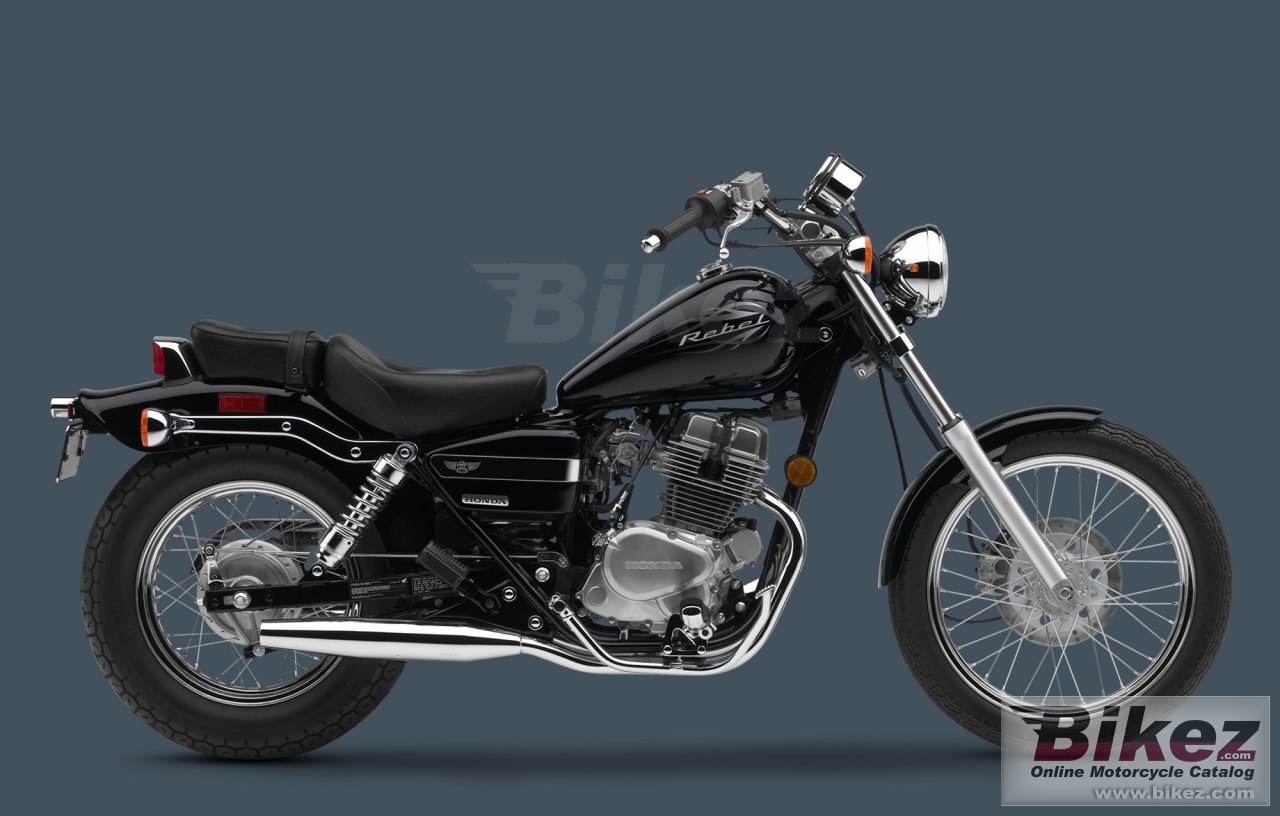 Big Honda rebel picture and wallpaper from Bikez.com